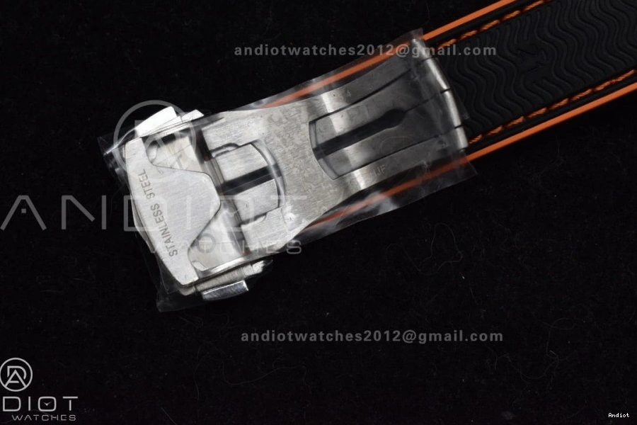 Edition Orange Strap on 43.5mm Dial VSF V2 Clone Super A8900 Planet Nylon Best Bezel 1:1 SS Black Ocean Black 1229